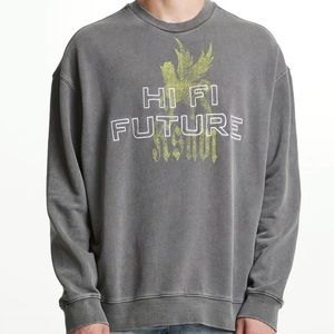 Ksubi High Horse Biggie Crew Grey